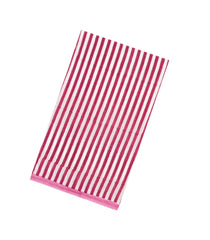 Peach Woven Jaipur Cotton Saree With Printed Stripes-JC1412