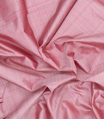 Pink Handloom Korvai Kanchipuram Silk Saree With Silk Temple Border-KA16698