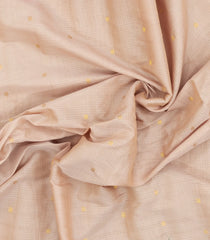 Cream Handloom Gadwal SICO Saree With Cotton Body & Silk Border-GA0365