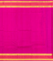 Purple Handloom Kanchipuram Silk Saree With Zari Stripes & Buttas-KA15711