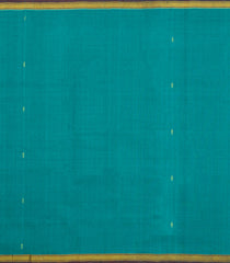 Cyan Woven Kadappa Cotton Saree With Buttas-KN0753