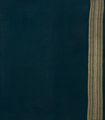 Teal Woven Mysore Silk Saree With Zari Stripes-MS3310