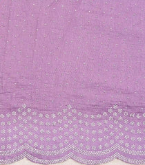Lavender Woven Synthetic Vichitra Saree With Stone Work -BL5425