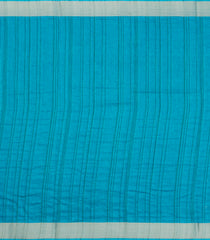 Turquoise Woven Synthetics Dola Silk Saree With Zari Border-BL5264