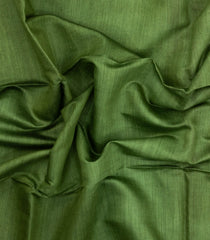 Green Woven Tussar Silk Saree With Contrast Pallu-TU3280