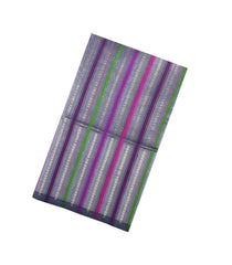 Mint Green Woven Kora Soft Silk Saree With Dotted Stripes -SO4761