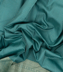 Shadow Green Handloom Kanchipuram Silk Saree With Stripes-KA14664