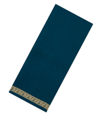 Teal Woven Mysore Silk Saree With Pure Zari Border -MS3276