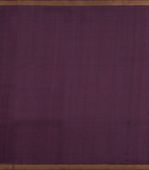 Dark Lilac Woven Tussar Silk Saree With Mango Motifs & Zari Border-TU3535