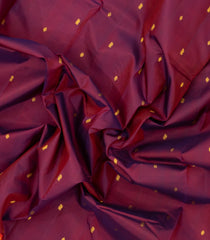Maroon Handloom Kanchipuram Silk Saree With Annam Buttas-KA13469