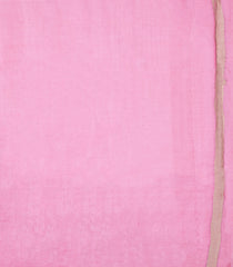Baby Pink Woven Tussar Silk Saree With Floral Buttas-TU3416