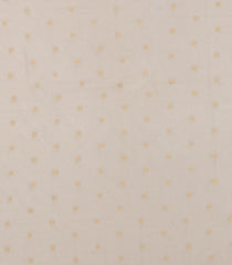 Red & Crem Woven Art Crepe Half & Half Saree With Checks -BL4693