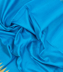 Sky Blue Woven Dupion Silk Saree With Contrast Border-DS0650