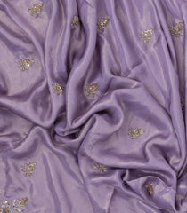 Lavender Woven Synthetic Blended Tissue Saree With Embroidered Motifs-EN2023