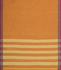 Orange Woven Chirala Cotton Saree With Narayanapet Border-CR1447