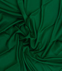 Green Woven Mysore Silk Saree With Contrast Zari Border-MS3637
