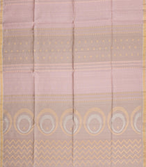 Lavender Woven Kora Soft Silk Saree With Stripes & Buttas-SO4736