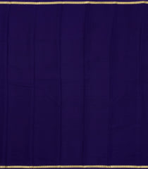 Violet Woven Mysore Silk Saree With Zari Border-MS3639