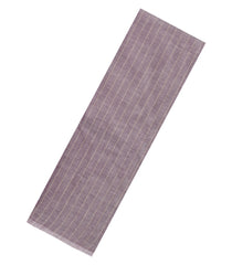 Grey Woven Chettinad Cotton Saree With Zari Stripes-CN1937