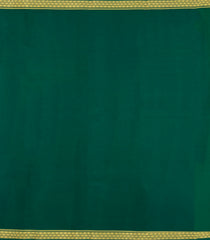 Neon Green Woven Mysore Silk Saree With Contrast Zari Border-MS3577