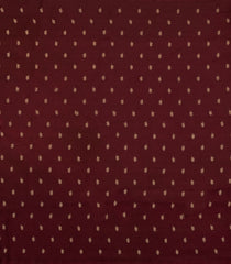 Mustard Woven Blended Viscose With Zari Buttas-BL5577