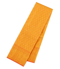 Gold Handloom Kanchipuram Tissue ilk Saree With Zari Motifs -KA16774