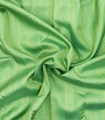 Aquamarine Handloom Korvai Kanchipuram Silk Saree With Contrast Border-KA15812
