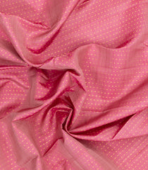 Dusty Pink Handloom Kanchipuram Silk Saree With Contrast Border-KA16310