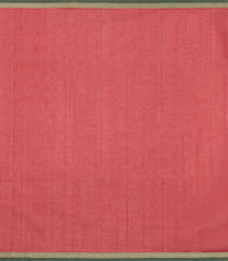 Red Handloom Village Cotton Saree With Buttas-VC1622