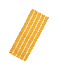 Mustard Woven Banarasi Khaddi Georgette Silk Saree With Stripes-BE1937