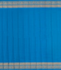 Off White Handloom Gadwal SICO Saree With Cotton Body & Silk Border-GA0411