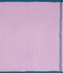 Bubblegum Pink Handloom Bengal Cotton Saree With Annam Motifs-BG1827