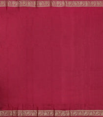 Maroon Woven Tussar Silk Saree With Floral Buttas-TU3425
