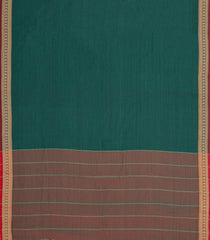 Sea Green Woven Chirala Cotton Saree With Narayanapet Border-CR1471