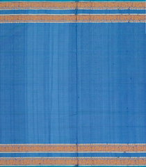 Grey Handloom Silk Cotton Saree With Checks-SC3327