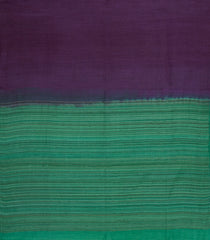 Lilac Woven Tussar Silk Saree With Contrast Pallu-TU3278