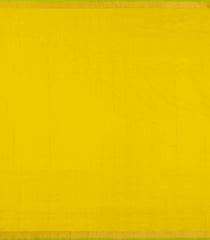 Lemon Yellow Handloom Uppada Silk Saree With Meena Buttas & Pallu-UP0364