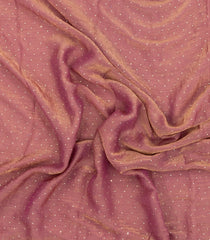 Dusty Peach Woven Synthetic Fendy Saree With Stone Tube Work-BL5411