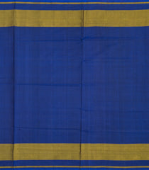 Blue Handloom Rajkot Patola Silk Saree With Ikat Motifs-IK0444