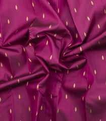 Maroon Handloom Darbar Krishna Silk Saree With Buttas-KA15794