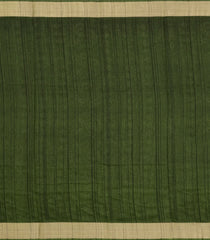 Dark Green Woven Synthetics Dola Silk Saree With Zari Border-BL5262