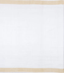 White Handloom Rajkot Patola Silk Saree With Ikat Floral Motifs-IK0476