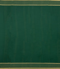 Mustard Woven Mysore Silk Saree With Contrast Zari Border-MS3791