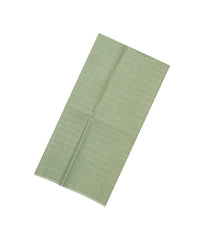 Cardamom Green Woven Tussar Silk Saree With Checks-TU3319