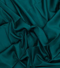 Teal Woven Mysore Silk Saree With Contrast Border-MS3720