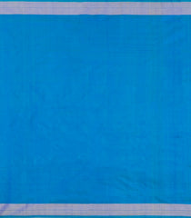 Sky Blue Handloom Pochampally Ikat Silk Saree With Tie & Dye Motifs -IK0424