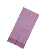 Lavender Woven Tussar Silk Saree With Diamond Motifs-TU3320