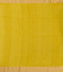 Lime Green Printed Tussar Silk Saree With Floral Motifs-TU3456