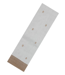 White Woven Rasipuram Cotton Sari With Buttas-RA2632