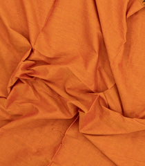 Turmeric Yellow Woven Bengal Cotton Saree With Ganga Jamuna Border-BG1874